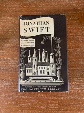 First Edition 1934 Jonathan Swift Select Writings Hardcover Book